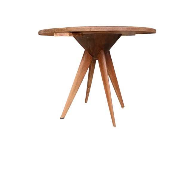 Round Dining Table, 1950s For Sale - Image 3 of 4