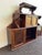 This listing is for an antique English wall cabinet or hutch. The cabinet dates to the Victorian era. It features burled...