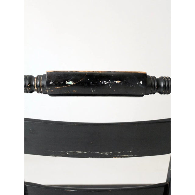 Vintage Hitchcock Stencil Chair For Sale - Image 9 of 12