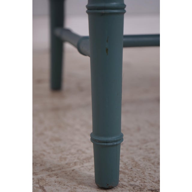 Beacon Hill Bamboo Form Chair & Ottoman For Sale - Image 9 of 18