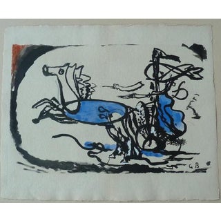 Georges Braque, The Greek Chariot, Lithograph For Sale