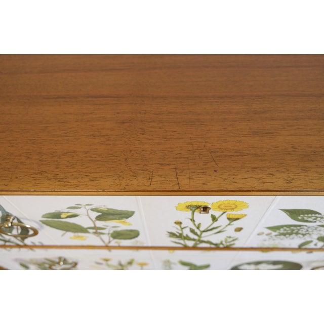 Swedish Modern Chests Nordens Flora by Cam Lindman in the style of Josef Frank, Sweden, 1940s, Set of 2 For Sale - Image 10 of 14