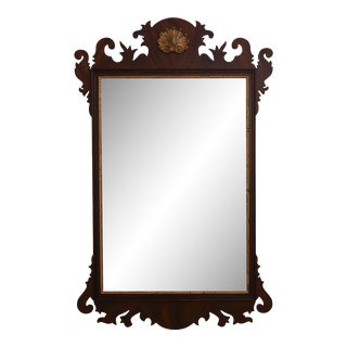Henkel Harris Model H-6 Chippendale Mahogany Mirror For Sale