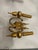 Mid-Century Modern Italian Brass Sconces by Gaetano Sciolari, 1970s, Set of 2 For Sale - Image 3 of 8