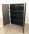 Carlo Furniture Black Terrazzo Stone and Black Sea Penshell Damar Cabinet For Sale - Image 4 of 8