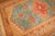 Vintage Zabihi Collection Moroccan Blue Rug - 4'5" x 6'1" For Sale - Image 9 of 10