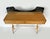 Vintage Brass and Wood Console, 1950s For Sale - Image 3 of 16