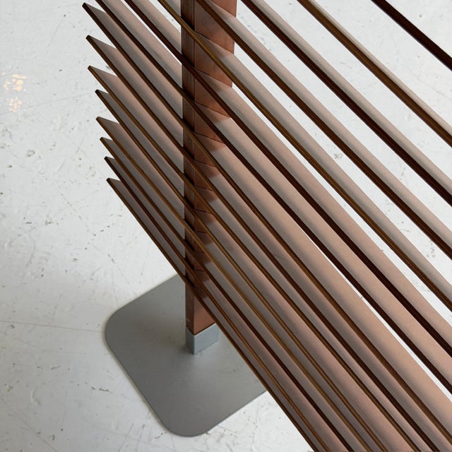 Brown Prototype Biomorphic Room Divider by Steelcase For Sale - Image 8 of 8