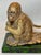 Chinoiserie Mid-Century James Mont Style Bespoke Hand Gilt & Faux Malachite "Monkey Business" Art Sculpture / Business Card Holder - Newly Painted For Sale - Image 3 of 12