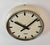 Industrial Factory Beige Wall Clock, Austria, 1960s For Sale - Image 4 of 17