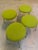 Green Upholstered Pastillo Stool by Ulla Christiansson for Karl Andersson & Söner For Sale - Image 4 of 11