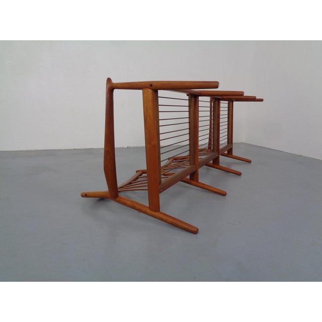 Teak Three-Seater Sofa by Svend Aage Eriksen for Glostrup, 1960s For Sale - Image 12 of 18