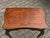 Wood 1860 French Artisan Louis XV Brown Marquetry Center Table-1 Pc For Sale - Image 7 of 17