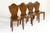19th Century English Regency Mahogany Hall Chairs, Set of 4 For Sale - Image 10 of 10