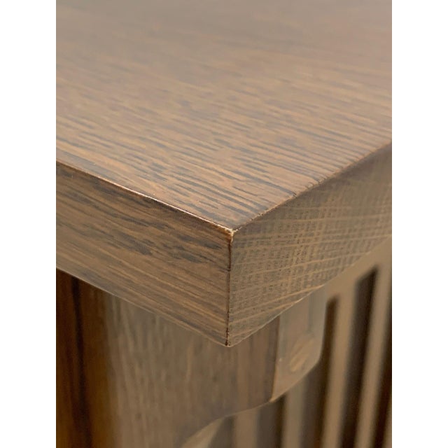 Mission Crofter 4 Drawer Coffee Table With Spindles - 40" - Micheal Cherry For Sale - Image 10 of 14