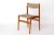 Vintage Danish Teak Dining Chair in Grey,1960s For Sale - Image 9 of 10