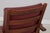 Gustav Stickley Antique Mission Oak Burgundy Leather Reclining Morris Chair For Sale - Image 10 of 15