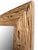 2020s Deep Grain Rustic Wood Wall Mirror For Sale - Image 5 of 8