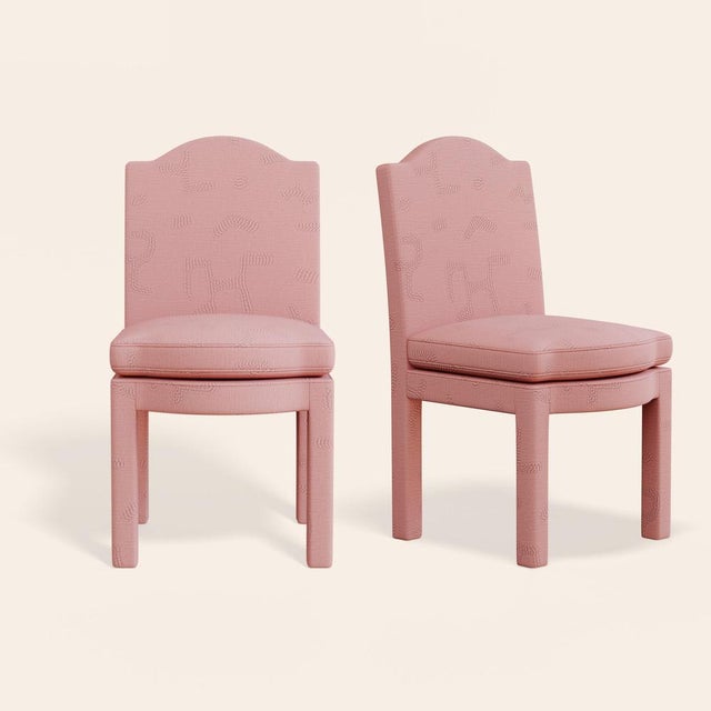 1970s Clay Leo Dining Chairs by Ceraudo, Set of 2 For Sale - Image 5 of 5