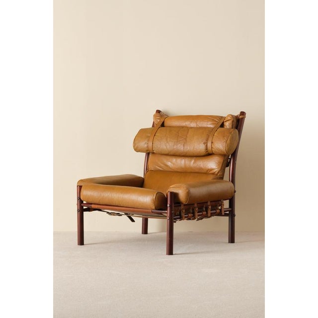 1970s Inca Easy Lounge Chairs by Arne Norell, 1970s, Set of 2 For Sale - Image 5 of 11