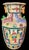1950s Chinese Medallion Vase With Applied Dragons For Sale - Image 9 of 12