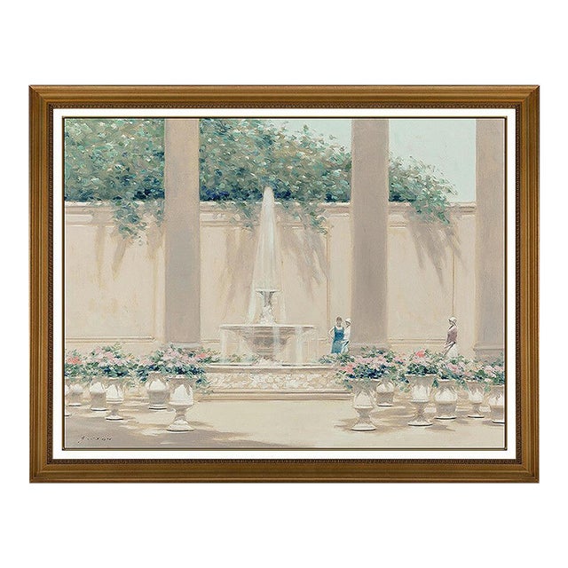 Mid 20th Century The Fountain, Andre Gisson For Sale