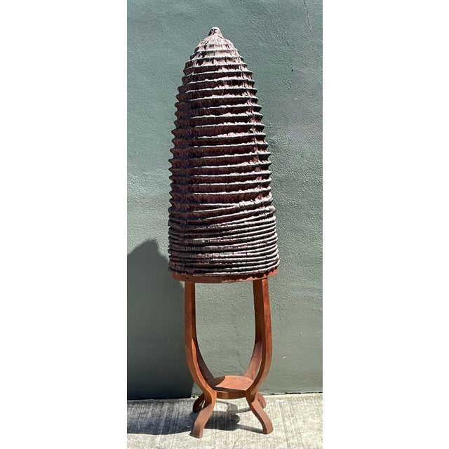 Vintage Monumental Abstract Sculpture For Sale - Image 12 of 12