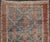 Textile Antique Persian Afshar Rug With Allover Geometric Design in Soft Blue 3'10"x4'7" For Sale - Image 7 of 10