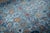 8x10 Turquoise Traditional Floral Oushak Hand Knotted Wool Carpet Rug For Sale In New York - Image 6 of 6