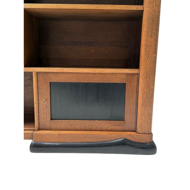 Art Deco Open Bookcase by Paul Bromberg for H. Pander, 1920s For Sale - Image 12 of 15