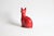Red Ceramic Cat by Aldo Londi for Bitossi, Italy, 1960s For Sale - Image 18 of 18
