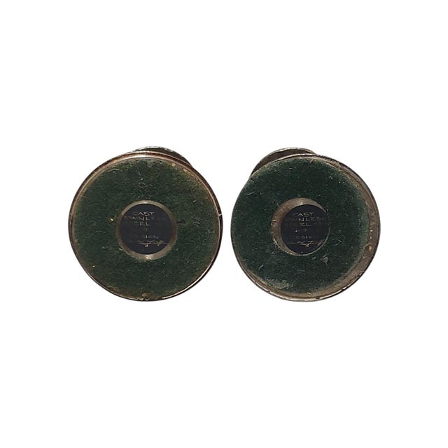 Spode 1970s Olav Joff Brutalist Candlesticks for Spode - A Pair For Sale - Image 4 of 5