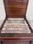 Wood Antique Full Size C 1870-1890 Victorian Eastlake Monumental High Back Walnut Bed For Sale - Image 7 of 11