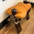 African Vintage Camel Saddle Stool With New Leather For Sale - Image 3 of 7