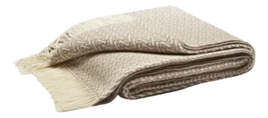 Fringe Cashmere Indianina Throw from Lo Decor