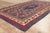 Blue Vintage Persian Shiraz Kilim Rug, 05'07 X 08'07 For Sale - Image 8 of 10