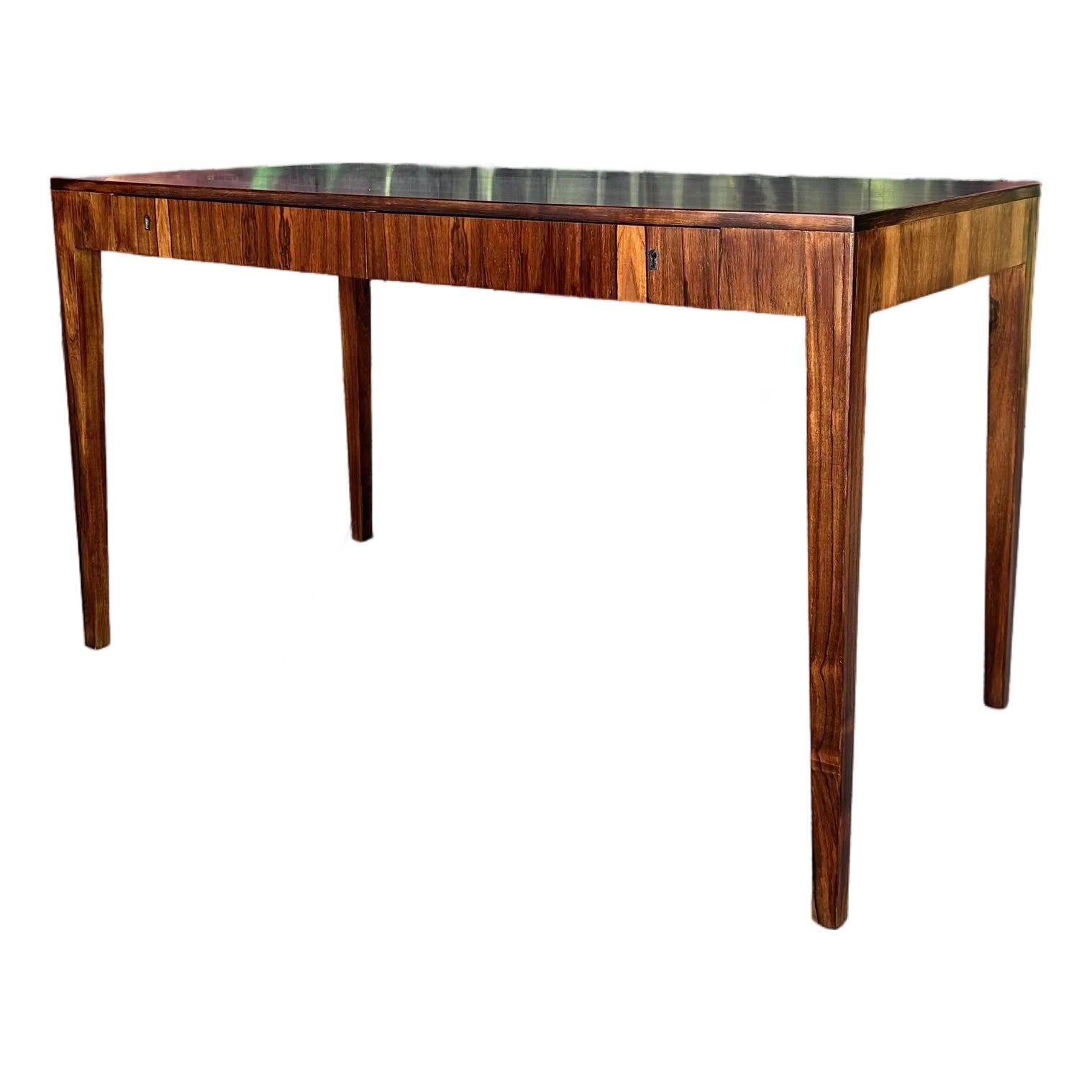 Riis Antonsen Danish Rosewood Desk Mid Century Modern | Chairish