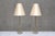 Swedish Modern EAE Table Lamps, Brass, Glass and Pierre Frey Silk, 1950s, Set of 2 For Sale - Image 11 of 11