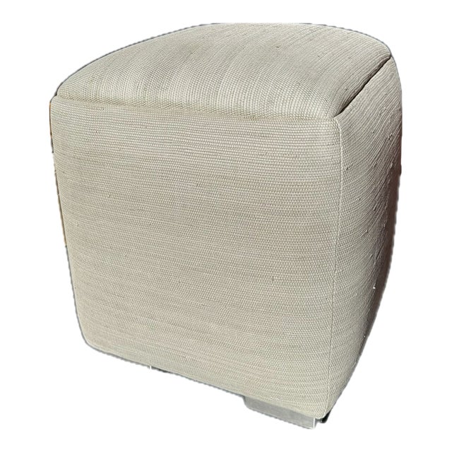 Woven Soft Leather Otter Stool For Sale