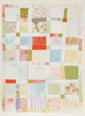 Untitled - III, Robert Natkin Lithograph, Signed in Pencil