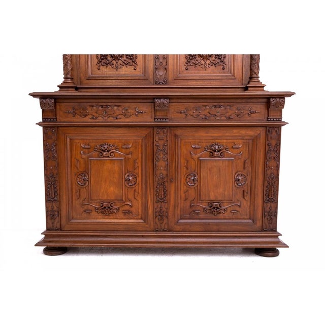 Antique French Majestic Cabinet, 1880 For Sale - Image 3 of 11