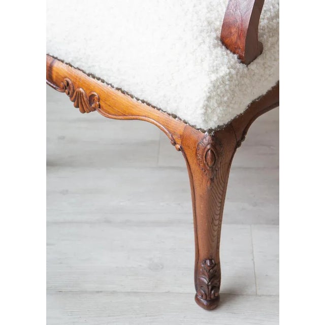 Spanish Chestnut Armchair, 1950s, in Very Good conditions. Designed 1950 to 1959