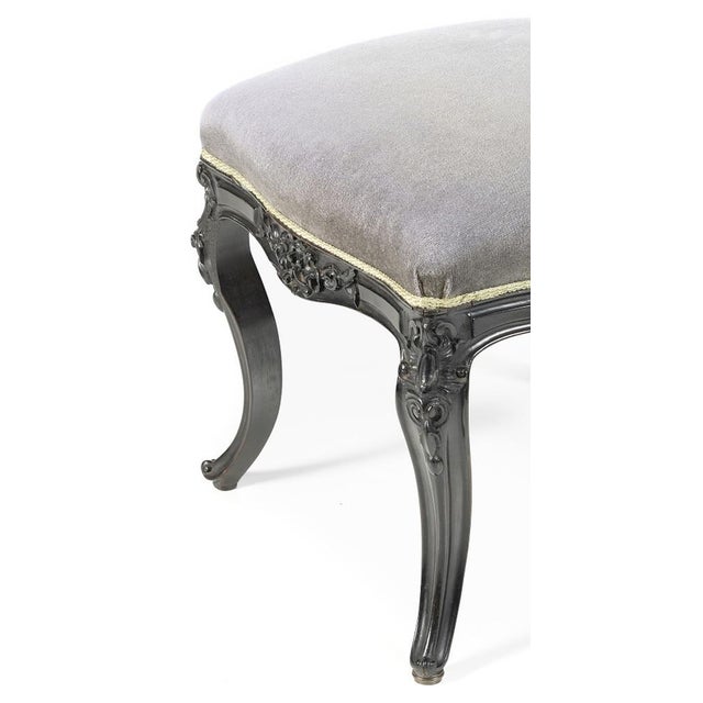King Jose Style Ottoman in Noble Wood, 18th Century For Sale - Image 3 of 8