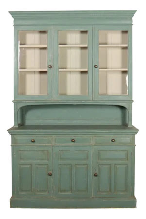 Scottish Oak Kitchen Cabinet, 1890s