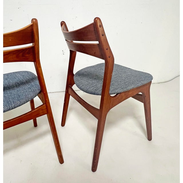 Erik Buch Danish Modern Teak Dining Chairs - Set/6 For Sale - Image 11 of 14