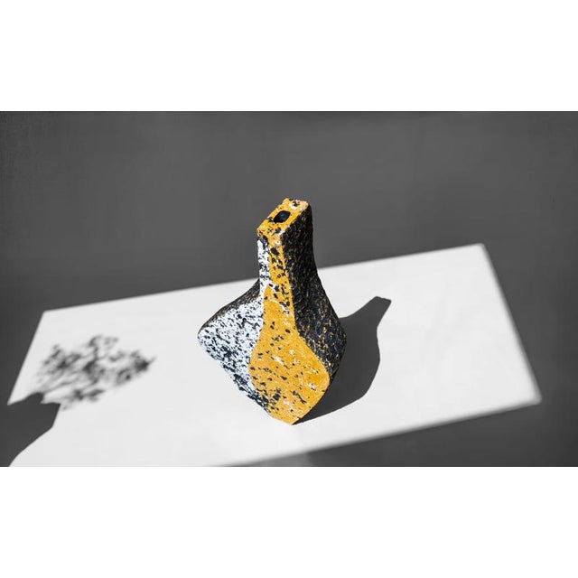 Not Yet Made - Made To Order Fragment Ochre I Sculptural Vase by Donatas Zukauskas For Sale - Image 5 of 11