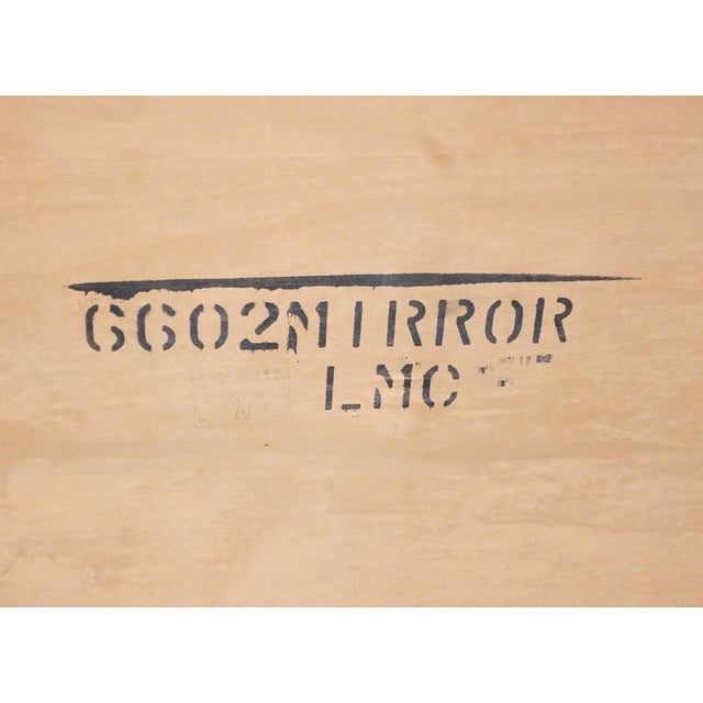 Link Taylor Countryside Collection Solid Oak Early American Rustic 46" Mirror 6602 For Sale In Kansas City - Image 6 of 6