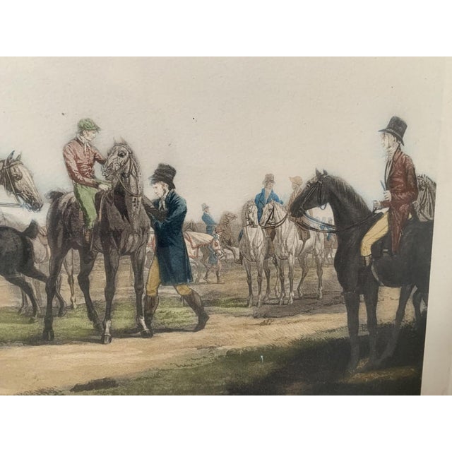 Carle Vernet, Departure of Seven Horses, Engraving, Late 1800s For Sale - Image 14 of 16