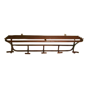 Art Nouveau Bentwood Wall Coat Rack from Thonet