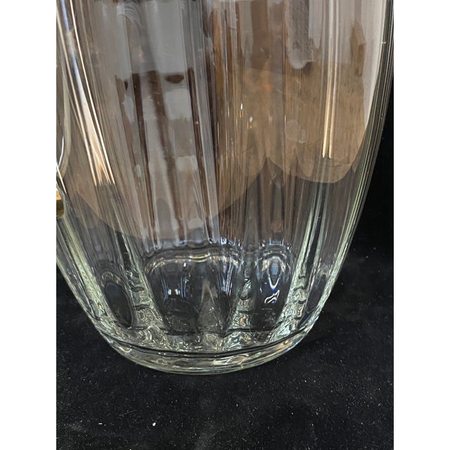 Large Vintage Crystal Decanter, 1950s For Sale - Image 9 of 10